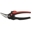 Image de Bessey, Coupe-boulons + pince coupante diagonale, Ciseaux Combi coudés 190 m (190 mm)