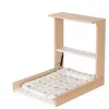 Image de Geuther Table a langer murale WICKI + Matelas Couleur Naturel Motifs Party Animal Vert