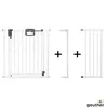 Image de Barrière de porte à pression Easylock Plus métal 120,5 cm - 128,5 cm Blanc