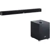 Image de Canton 900 Dm (400 W, Canal 2.1), Barre de son, Noir