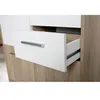 Image de Links 19300350 eboli commode 3 portes/2 tiroirs chêne de sonoma 77 x 30 x 77 cm
