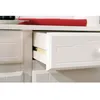 Image de Vaisselier 4 Portes Bois Massif "Alienor" 198cm Blanc