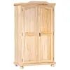 Image de Armoire 2 Portes Pin Cardaillac 180cm Naturel