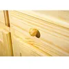 Image de Links 30500000 pamima bahut bas 2 portes vernis naturel 43 x 88 x 87 cm