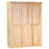 Image de Armoire Bois 3 Portes Angel 190cm Naturel