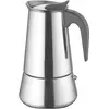 Image de Weis Cafetière espresso 6 tasses acier inoxydable, Cafetière moka, Gris
