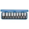 Image de Gedore 6156250 6 pans intérieurs Jeu de douilles-embouts 9 pièces 1/2 (12.5 mm)