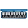 Image de Gedore, Clé à douille + douilles, IN 19 PM Jeu de tournevis 1/2" 9 pièces 6 pans intérieurs 5-17mm (10 mm, 12 mm, 14 mm, 17 mm, 5 mm, 6 mm, 7 mm, 8 mm, 9 mm)