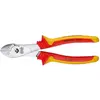 Image de Gedore, Coupe-boulons + pince coupante diagonale, Pince coupante diagonale Kraft VDE 8316 180 H mm, isolation de la gaine (180 mm)