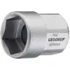 Image de Gedore, Clé à douille + douilles, 19 SK 15 Douille courte (15 mm)