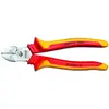 Image de Gedore, Coupe-boulons + pince coupante diagonale, VDE 8314180 VDEPowerSide cutters VDE Isolation des manchons (180 mm)