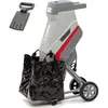 Image de Broyeur de végétaux électrique 2500W Sac 45L 2 Lames acier trempé Branches jusqu'à 45mm IKRA