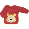 Image de Playshoes bavoir manches longues rouge lion 30 x 39 cm