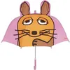Image de Playshoes parapluie avec écouteurs rose 70 cm