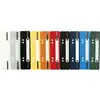 Image de Fixe-dossiers à Lamelle Polypropylène Couleurs Assorties