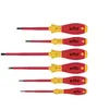 Image de Wiha Jeu de tournevis SoftFinish® electric Fente, Phillips 6 pcs (00833)