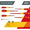 Image de Wiha, Tournevis, Schraubendreher Set SoftFinish electric (Recouvrement cruciforme Phillipps (PH), Vis fendues)