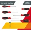 Image de Wiha, Tournevis, Schraubendreher Set SoftFinish (TX)