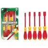 Image de Wiha Jeu de tournevis SoftFinish® electric Tournevis à douille six pans 5 pcs (29466)