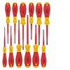 Image de Wiha Jeu de tournevis SoftFinish® electric slimFix mélangé 12 pcs (41003)