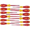 Image de Wiha, Tournevis, Set SoftFinish electric slimFix (Cruciforme PZ, Recouvrement cruciforme Phillipps (PH), TX, Vis fendues)