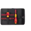 Image de Wiha Jeu de tournevis et embouts slimVario® Mélangé, 18 pcs dans une trousse (41231)