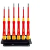 Image de WIHA - JEU DE TOURNEVIS DE PRÉCISION PICOFINISH ELECTRIC - FENTE, PHILLIPS, 6 pcs (42989)