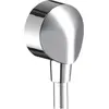 Image de hansgrohe, Robinetterie de salle de bains, FixFit raccord mural E sans clapet anti-retour