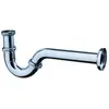 Image de hansgrohe, Siphon, HG Siphon tubulaire pour bidet modèle standard chromé (Siphon d'urinoir, 1 1/4")