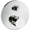 Image de hansgrohe, Robinetterie de salle de bains, Thermostatique AXOR STARCK UP avec robinet d'arrêt et inverseur chrome