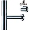 Image de hansgrohe, Siphon, Kit siphon Flowstar avec 2 vannes d'angle et tiroirs 52120000