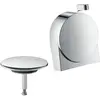 Image de hansgrohe, Siphon, HG Set de montage final EXAFILL S Garniture de vidage et de trop-plein chromée (Garniture de trop-plein)