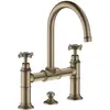 Image de Axor, Robinetterie de salle de bains, Robinet de WC à 2 poignées 220 MONTREUX DN 15 avec bonde extractible. 1 1/4inch bru