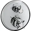 Image de hansgrohe, Robinetterie de salle de bains, Thermostatique AXOR MONTREUX encastré avec robinet d'arrêt chromé