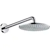 Image de hansgrohe, Pommeau de douche, HG Douche de tête RAINDANCE S 240 AIR 1jet DN 15 m Douche 390 EcoSm version chrome (1 Type de jet, 9 l/min)