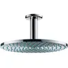Image de hansgrohe, Pommeau de douche, HG Douche de tête RAINDANCE S 240 AIR 1jet DN 15 m raccord de plafond. 100 EcoSm Vers. chrome (1 Type de jet, 9 l/min)
