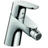 Image de Robinet bidet HANSGROHE Focus Chromé avec tirette et vidage