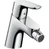 Image de hansgrohe, Robinet de bidet, Focus Mitigeur monocommande pour bidet avec vidage à tirette