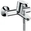 Image de Mitigeur bain douche mécanique HANSGROHE Focus chromé