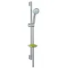 Image de Set de douche Vario avec barre Unica'Crometta 65 cm et porte-savon chromé Hansgrohe Crometta 85