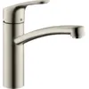 Image de Robinet de cuisine HANSGROHE Focus M41 160 aspect acier inox