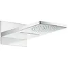 Image de hansgrohe, Pommeau de douche, Douche de tête Raindance Rainfall 180 Air 2jet : couleur - chrome (2 Types de jets, 24 l/min)