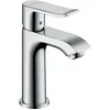 Image de HANSGROHE Mitigeur lavabo Metris 100, avec tirette et vidage chromé