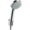 Image de Ensemble support mural et douchette 1jet avec flexible de douche 125 cm chromé Hansgrohe Croma 100