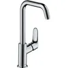 Image de HANSGROHE Mitigeur lavabo Focus 240 bec haut, avec tirette et vidage chromé