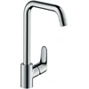 Image de MIT CUISINE FOCUSMitigeur d'evier FOCUS bec orientable chromée HANSGROHE 31820000