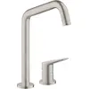 Image de Axor, Robinetterie de cuisine, Mitigeur monocommande 2-L pour évier CITTE DN 15 acier inoxydable optique