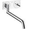 Image de hansgrohe, Robinetterie de cuisine, Mitigeur monocommande pour évier AXOR UNO2 DN 15 UP f Wd-mon steel optic