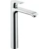 Image de HANSGROHE Mitigeur lavabo Metris 260 surélevé pour vasque libre sans tirette ni vidage chromé
