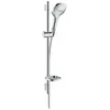Image de hansgrohe, Système de douche, Kit de douche RAINDANCE SELECT E 120 3jet EcoSm Vers. Bsta Unica'S Puro 650mm chr